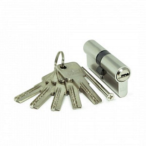 DORMA Цилиндровый механизм CBR-1 80 (35х45) ключ/ключ, никель #171278